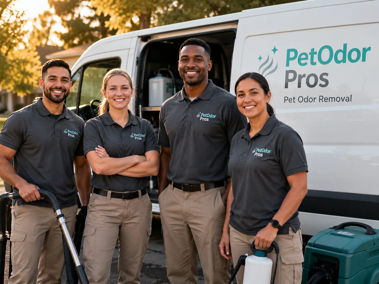 Pet Odor Removal team serving Houston, DE